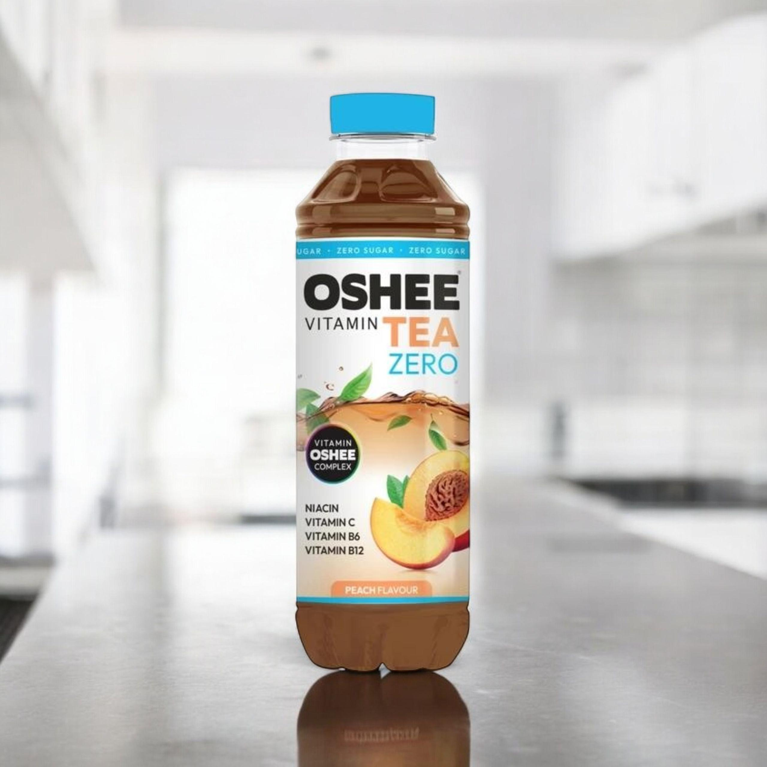 OSHEE - Vitaminový čaj Zero - 555ml - Broskev