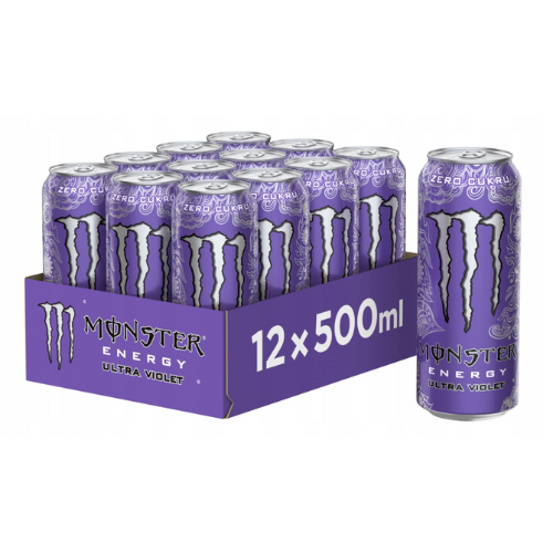 MONSTER Monster Energy Ultra Violet - 12x 500ml