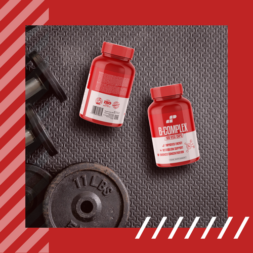 MP NUTRITION Vitamin B-Complex - 100vcaps - Komplex Vitamínů B