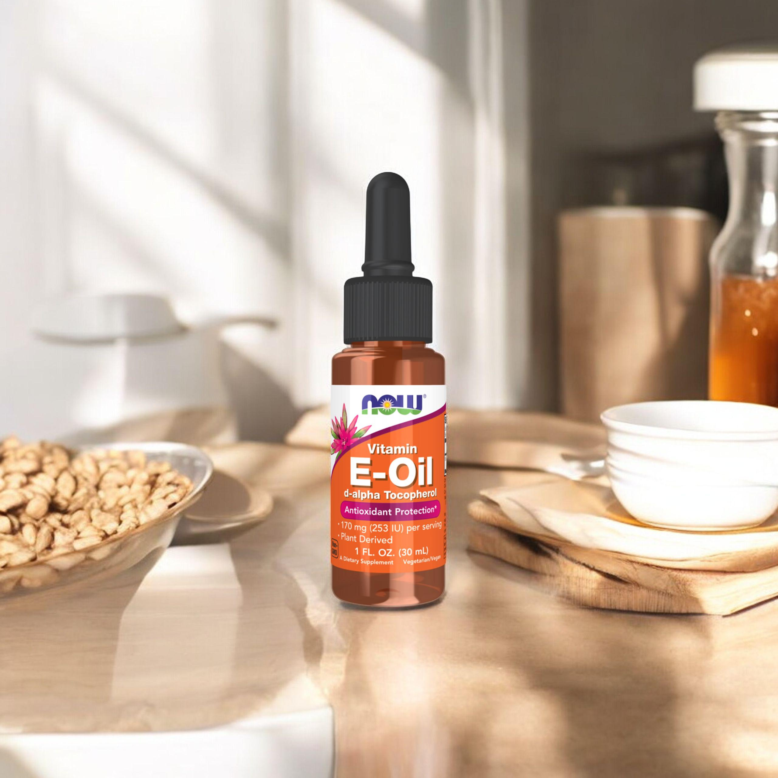 NOW Vitamin E-Oil (d-alpha Tocopherol) 253IU - 30ml