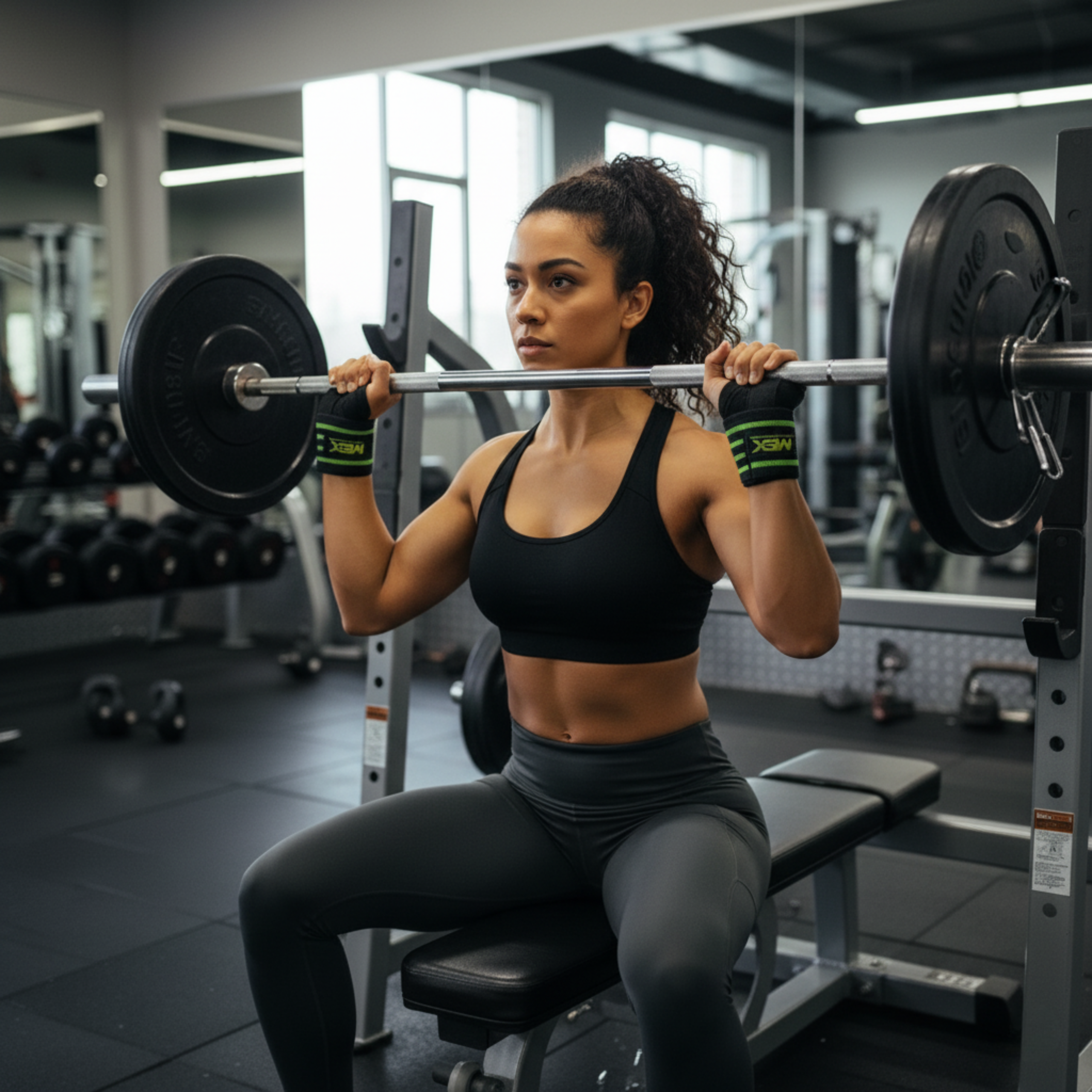 MEX SPORT - Wrist Wraps Mex - Žlutá