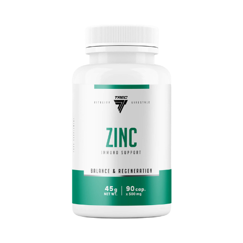 TREC Vitality Zinc - 90caps.- Glukonian zinku