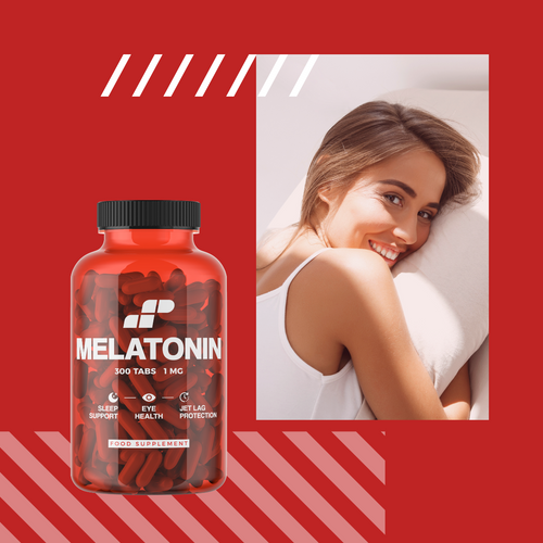 MP NUTRITION Melatonin 1mg - 300tabs - Melatonina