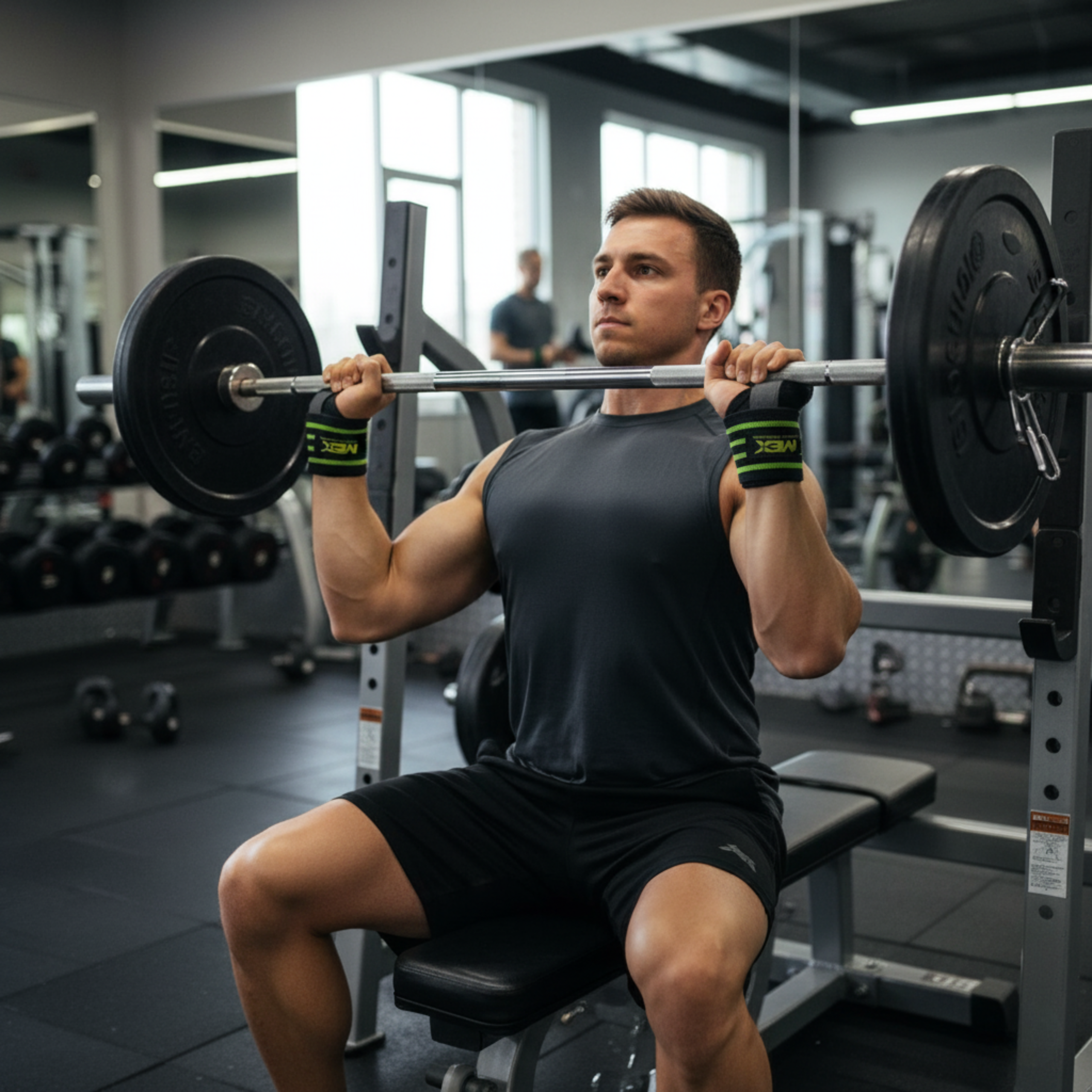 MEX SPORT - Wrist Wraps Mex - Žlutá