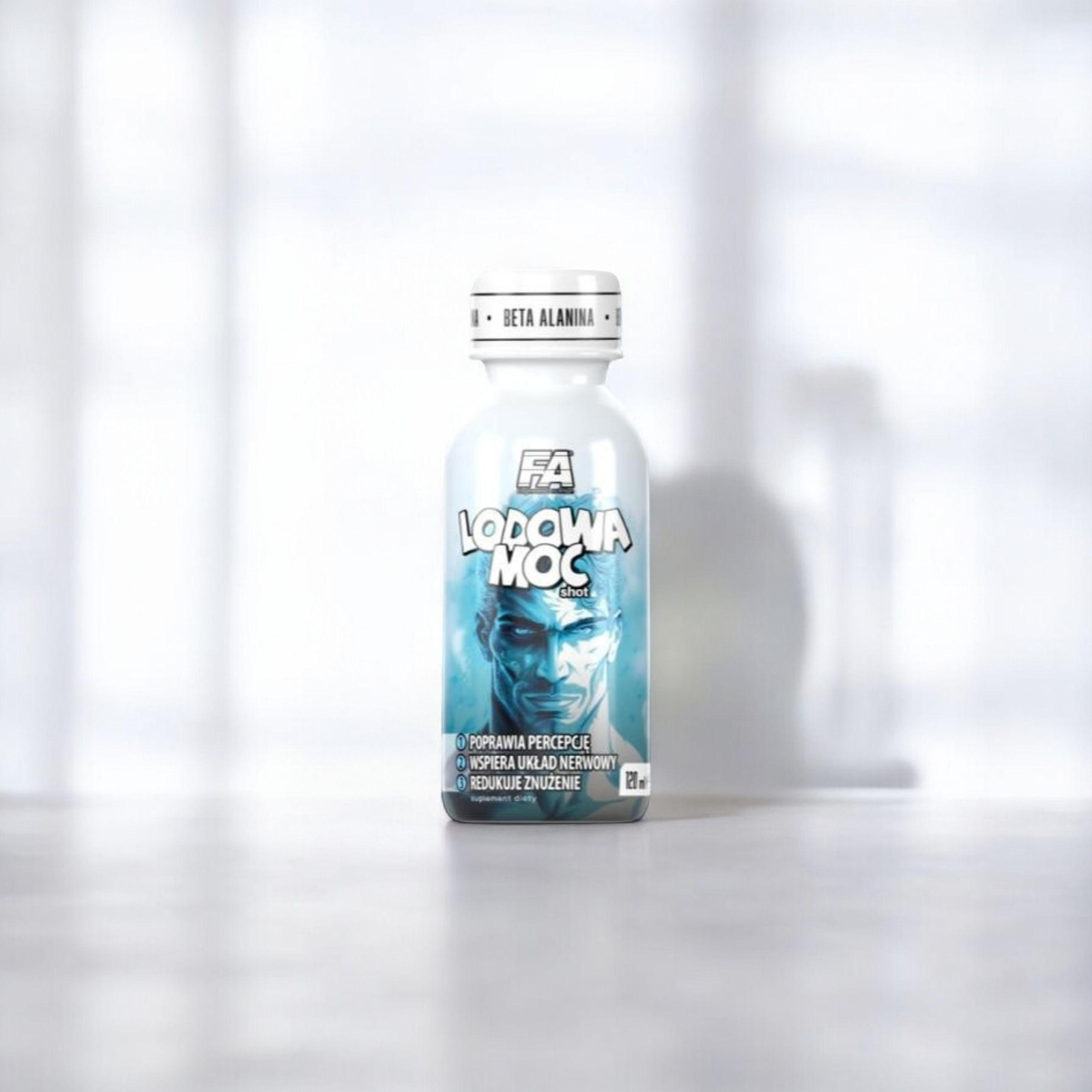 FITNESS AUTHORITY - Ledová Síla Shot - 12x 120ml - Citronový ledový čaj