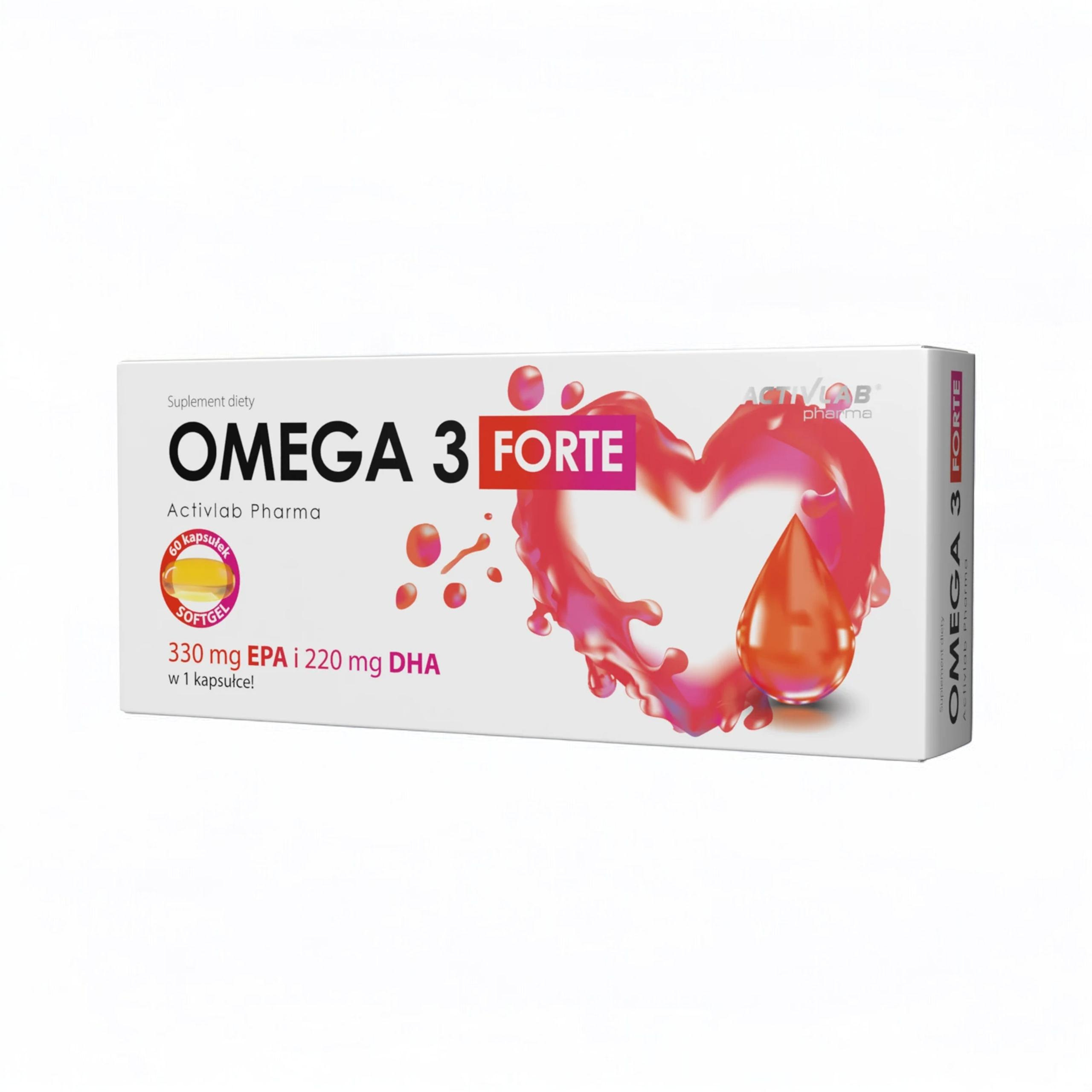 ACTIVLAB PHARMA - Omega 3 Forte - 60softgels