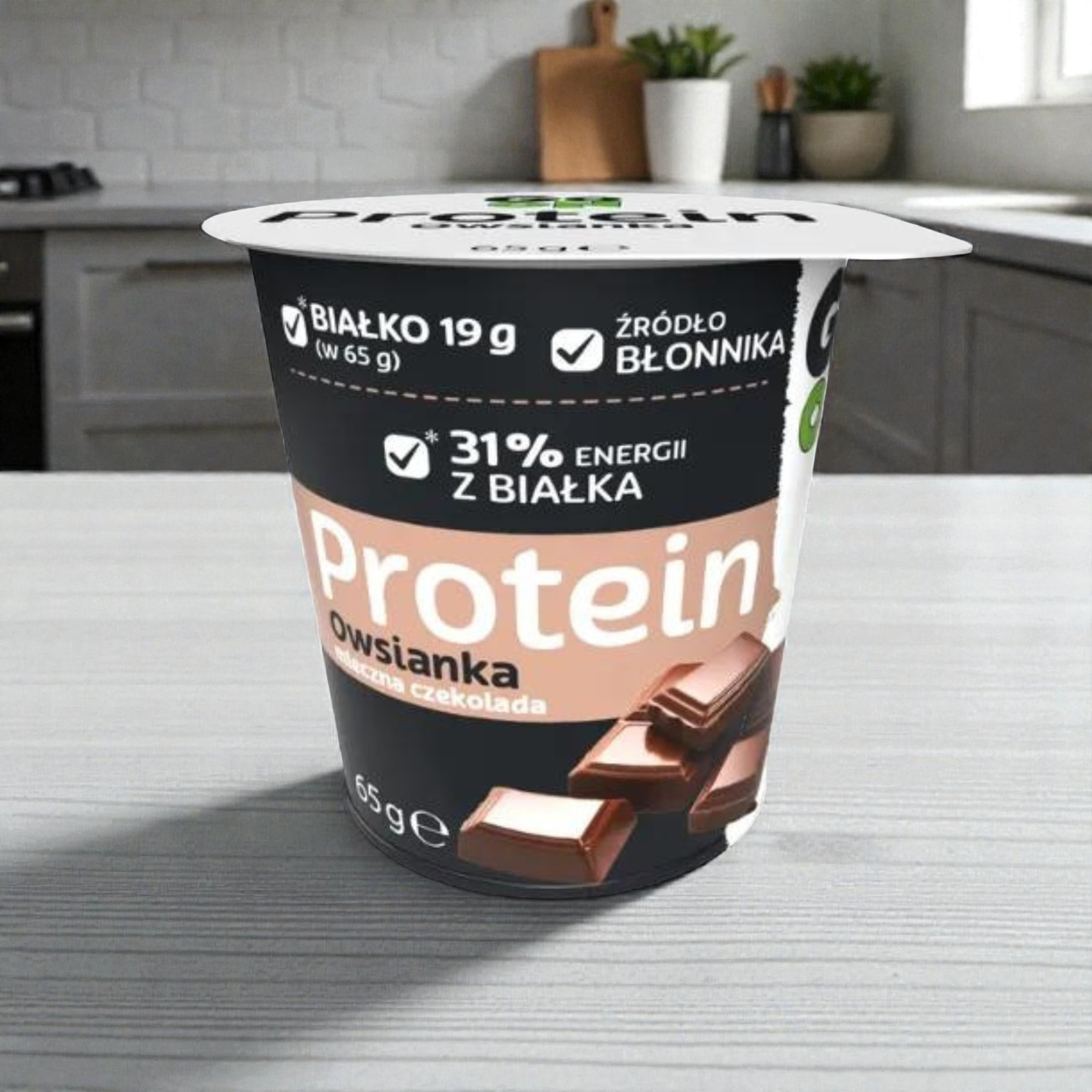 SANTE - Proteinová ovesná kaše - 65g - Milk Chocolate