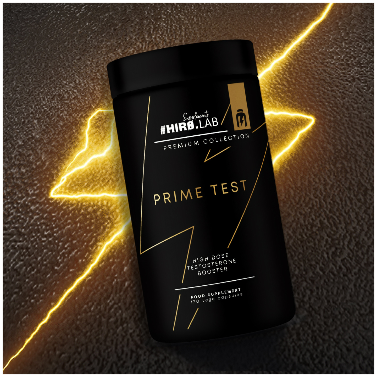 HIRO.LAB Prime Test - 120vcaps. + Magnet - 90vcaps.