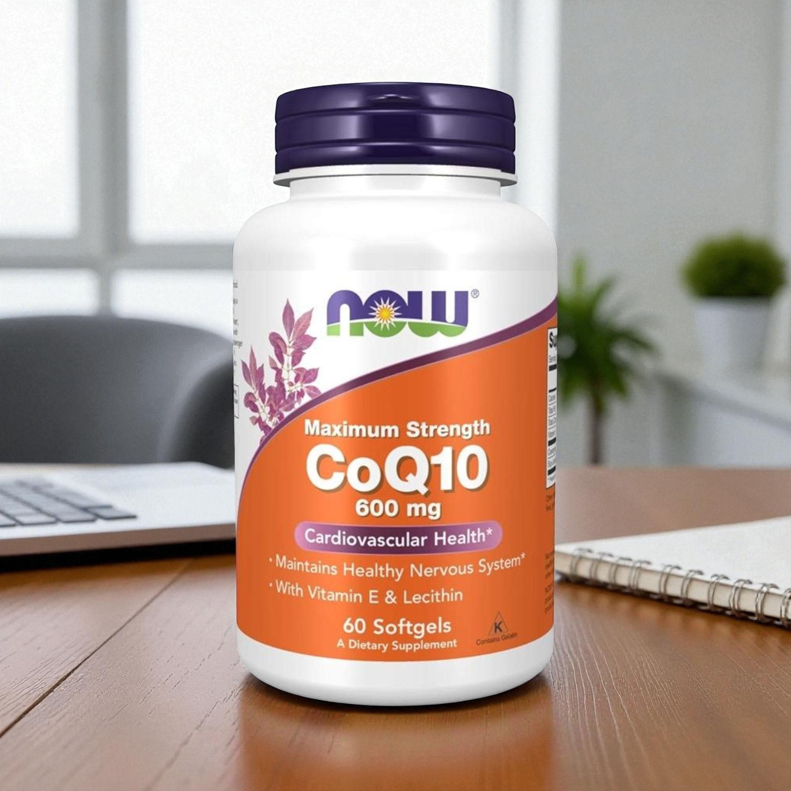 NOW - CoQ10 600mg - 60 měkkých kapslí pol_pl_NOW-CoQ10-600mg-60softgels-43036_4