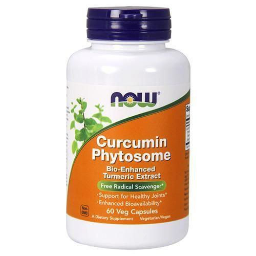 NOW Curcumin Phytosome (Kurkumoví extrakt) - 60vcaps