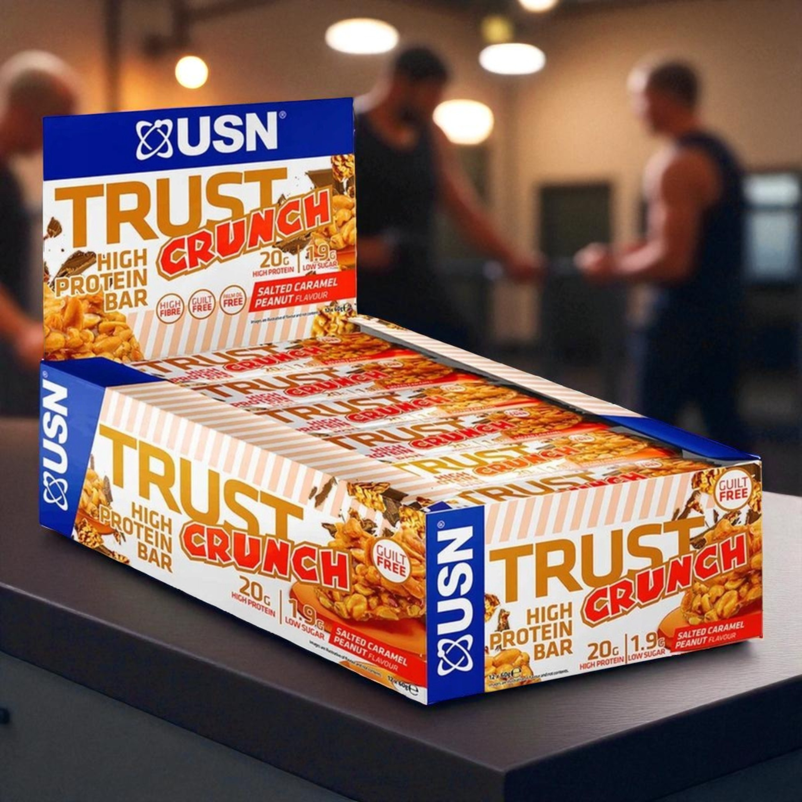 USN - Trust Crunch - 12x 60g - VÝPRODEJ - 31-03