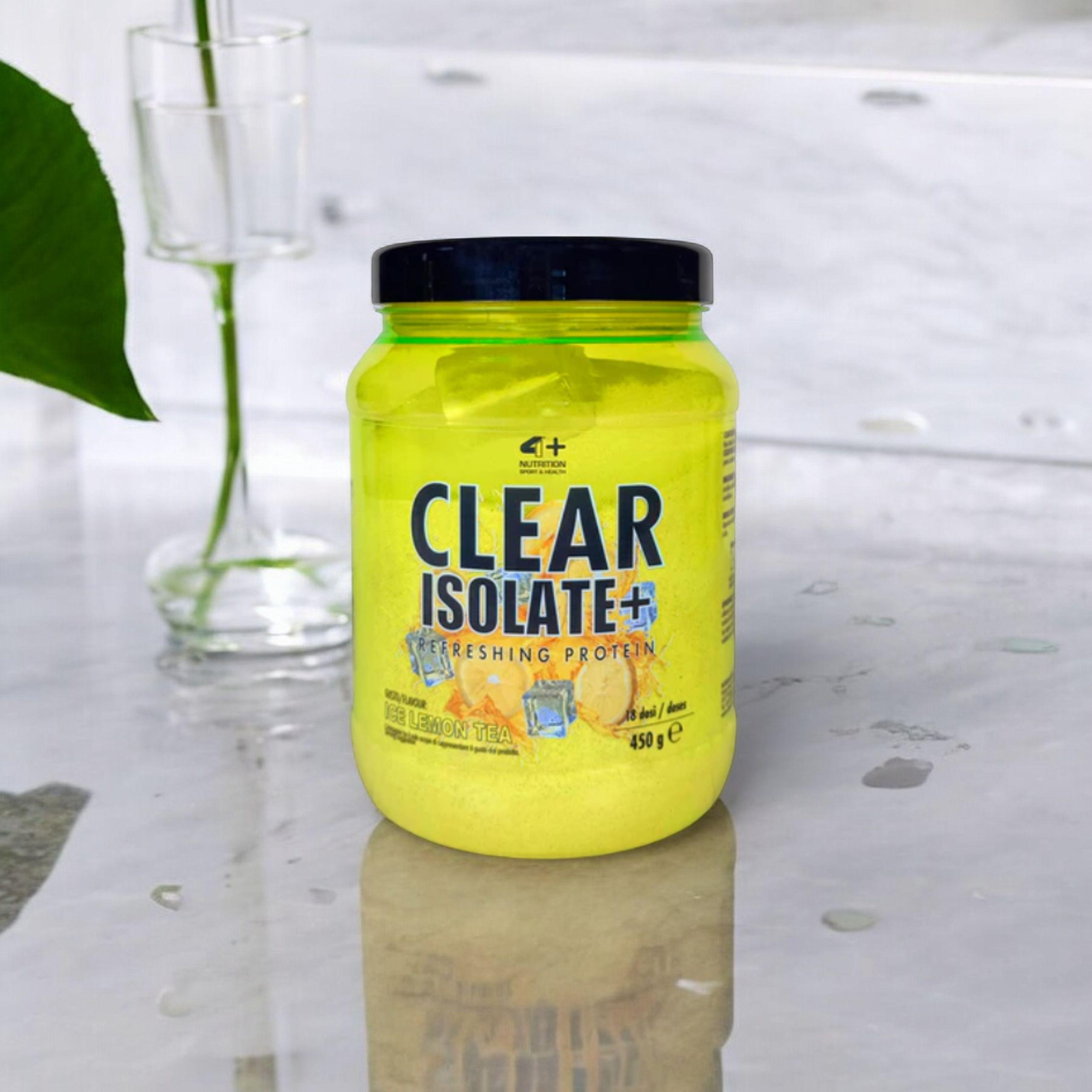 4+ NUTRITION - Clear Isolate+ - 450g - Ledový Čaj s Citronem