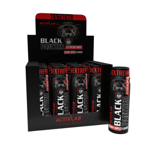 ACTIVLAB - Black Panther Extreme Shot - 12x 80ml - Třešeň Jablko 