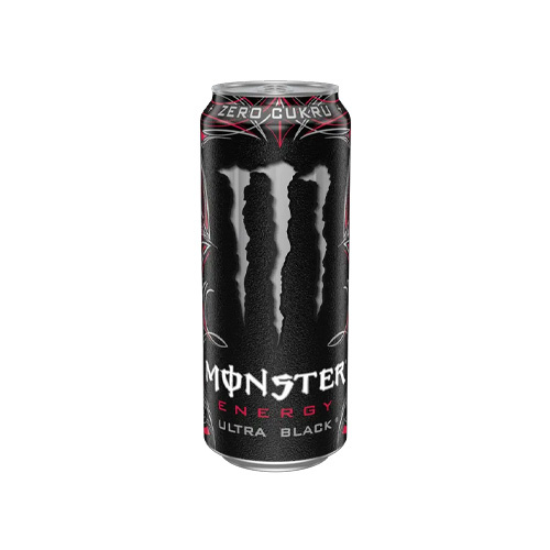 NÁPOJE - Energy Ultra Black - 500ml