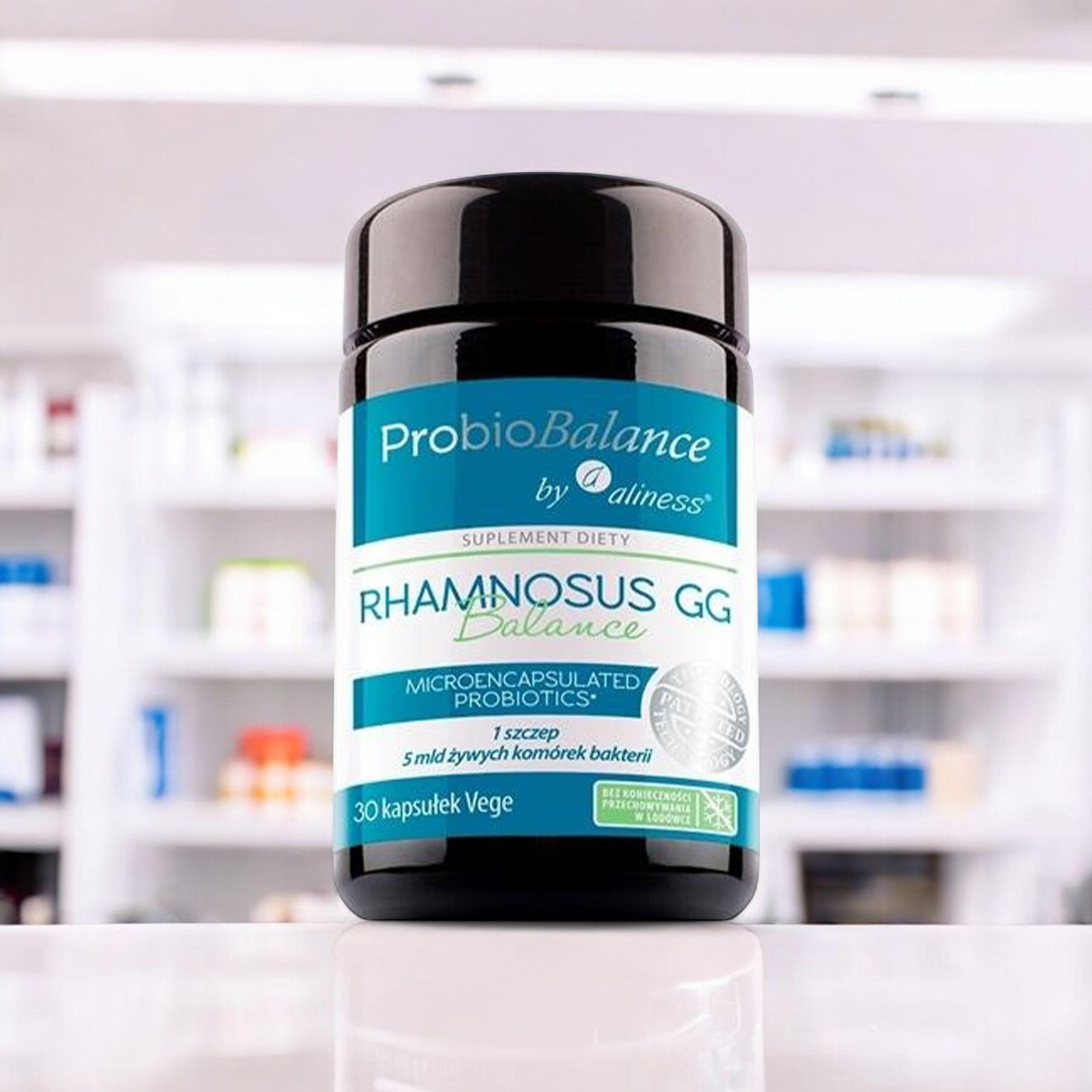 ALINESS - Rhamnosus GG Balance 5 miliard - 30 rostlinných kapslí.