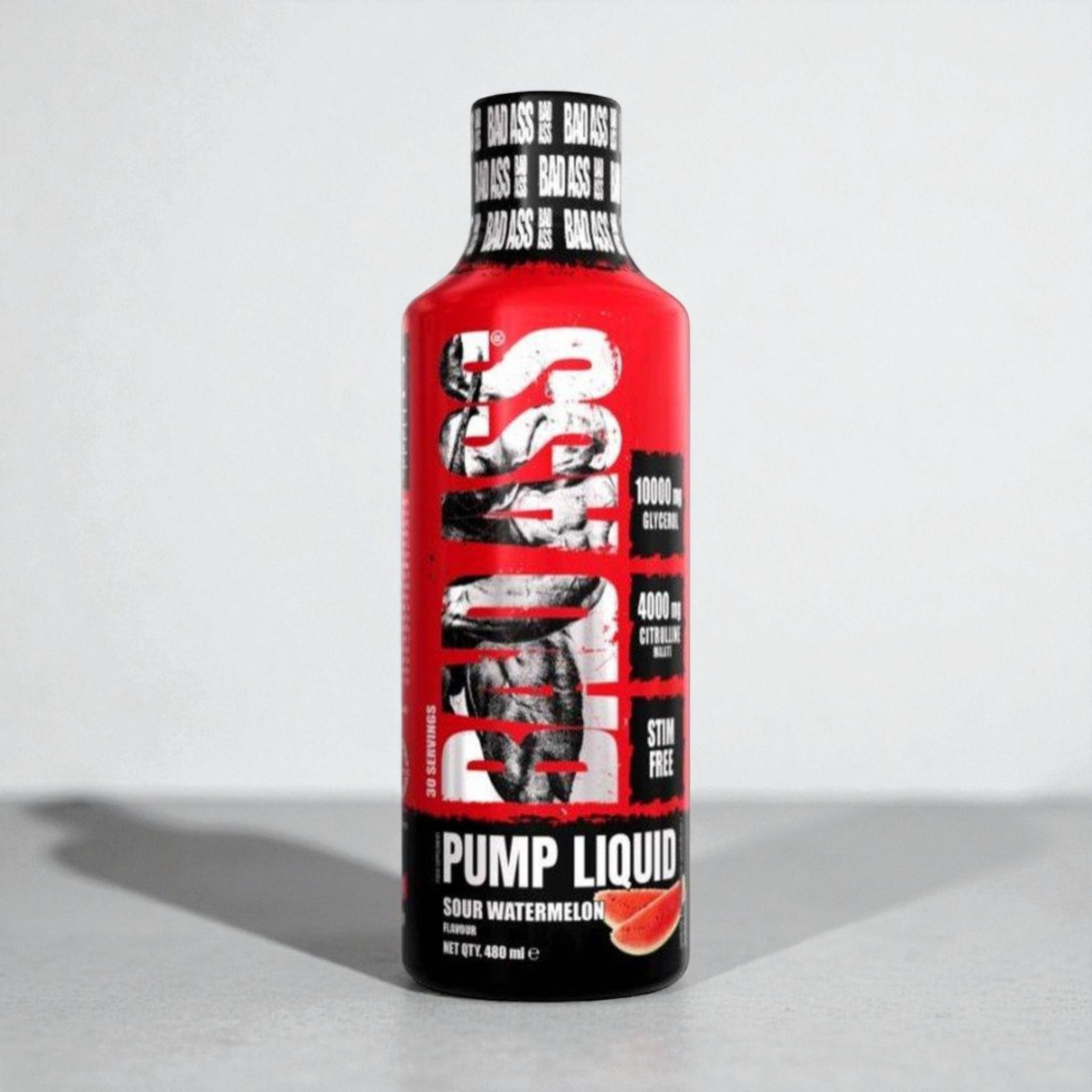 BAD ASS - Bad Ass Pump Liquid - 480ml - Sour Watermelon - VÝPRODEJ - 31-03