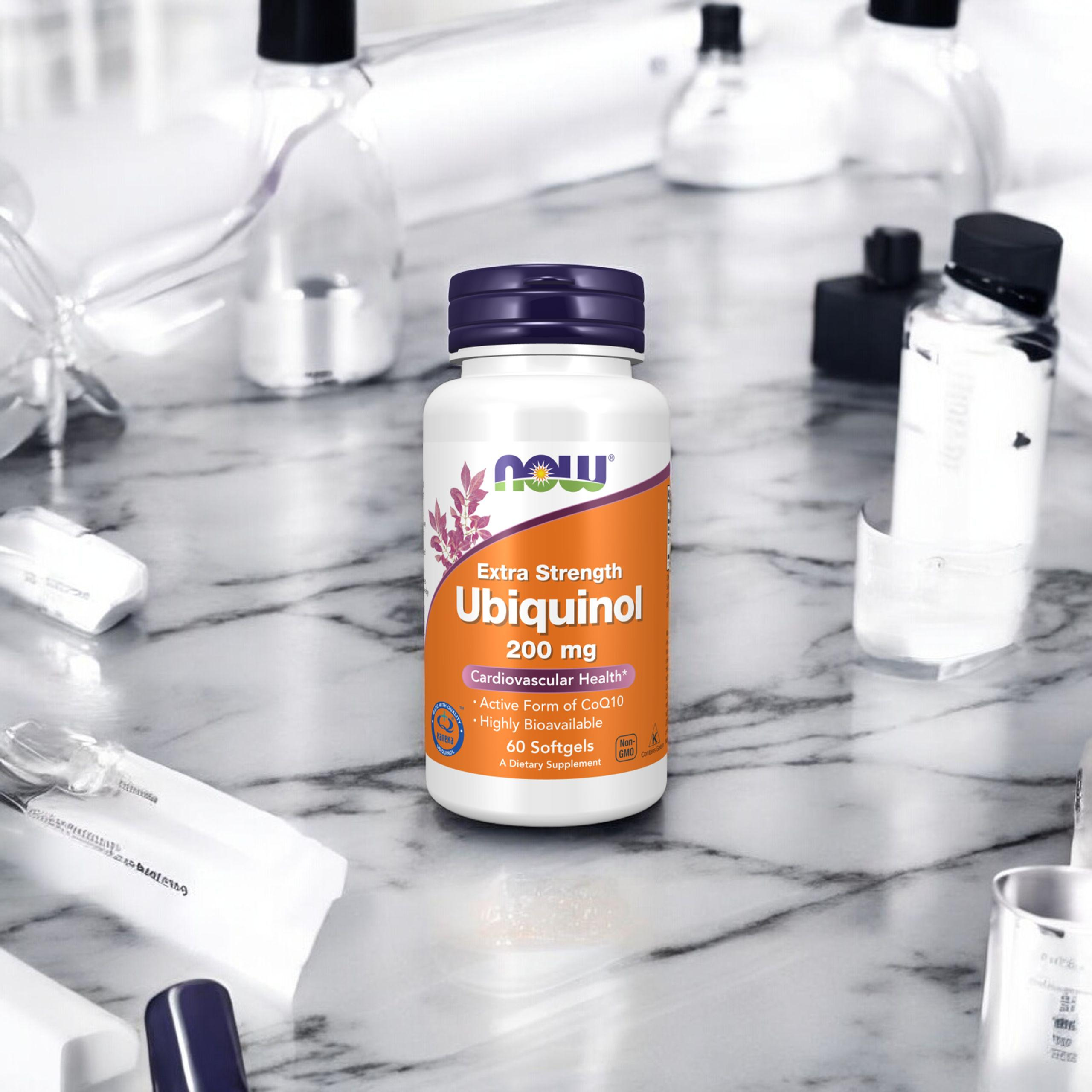 NOW Ubiquinol Extra Strength 200mg - 60softgels