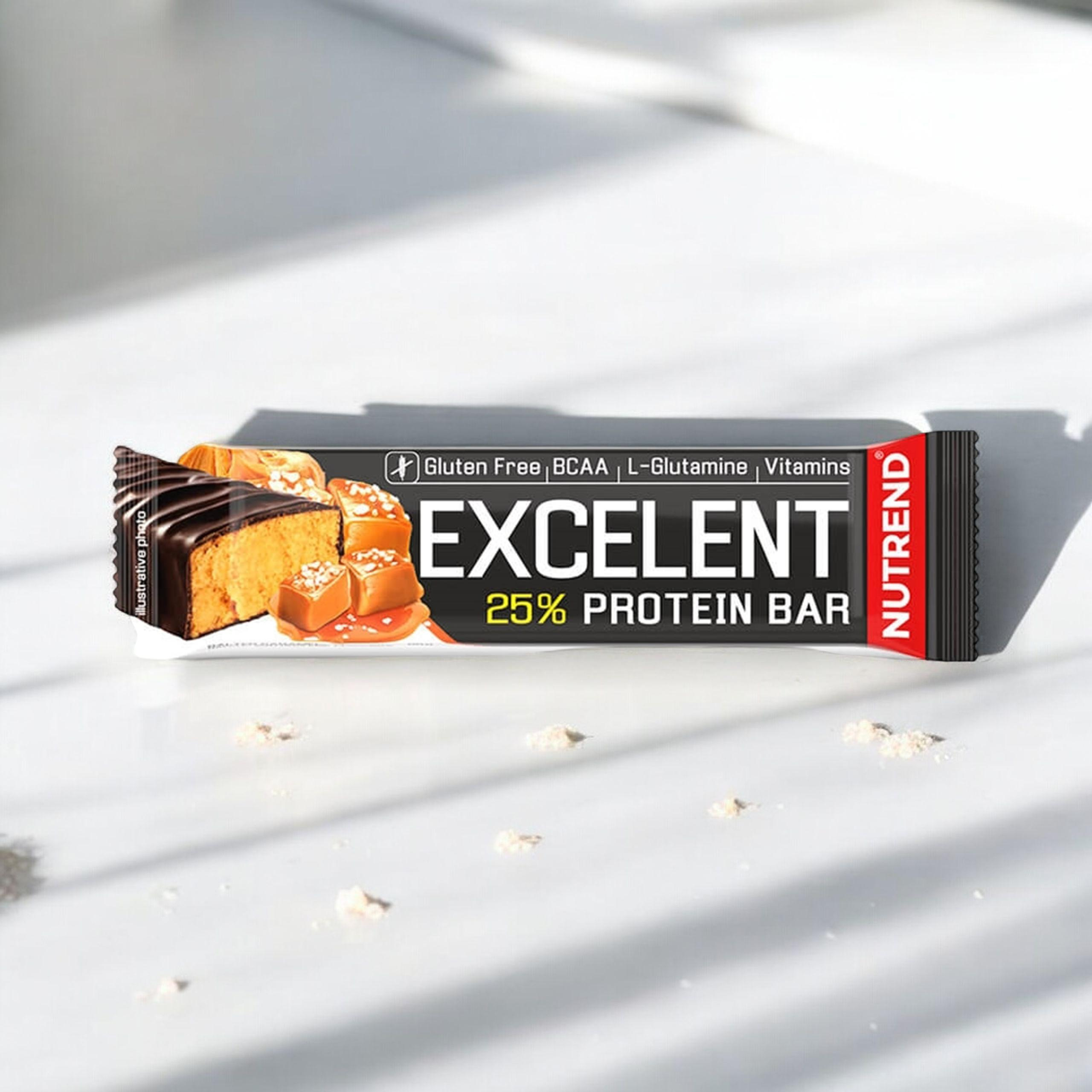 NUTREND Excelent Protein Bar - 85g - Proteinová tyčinka - VÝPRODEJ - 21-03