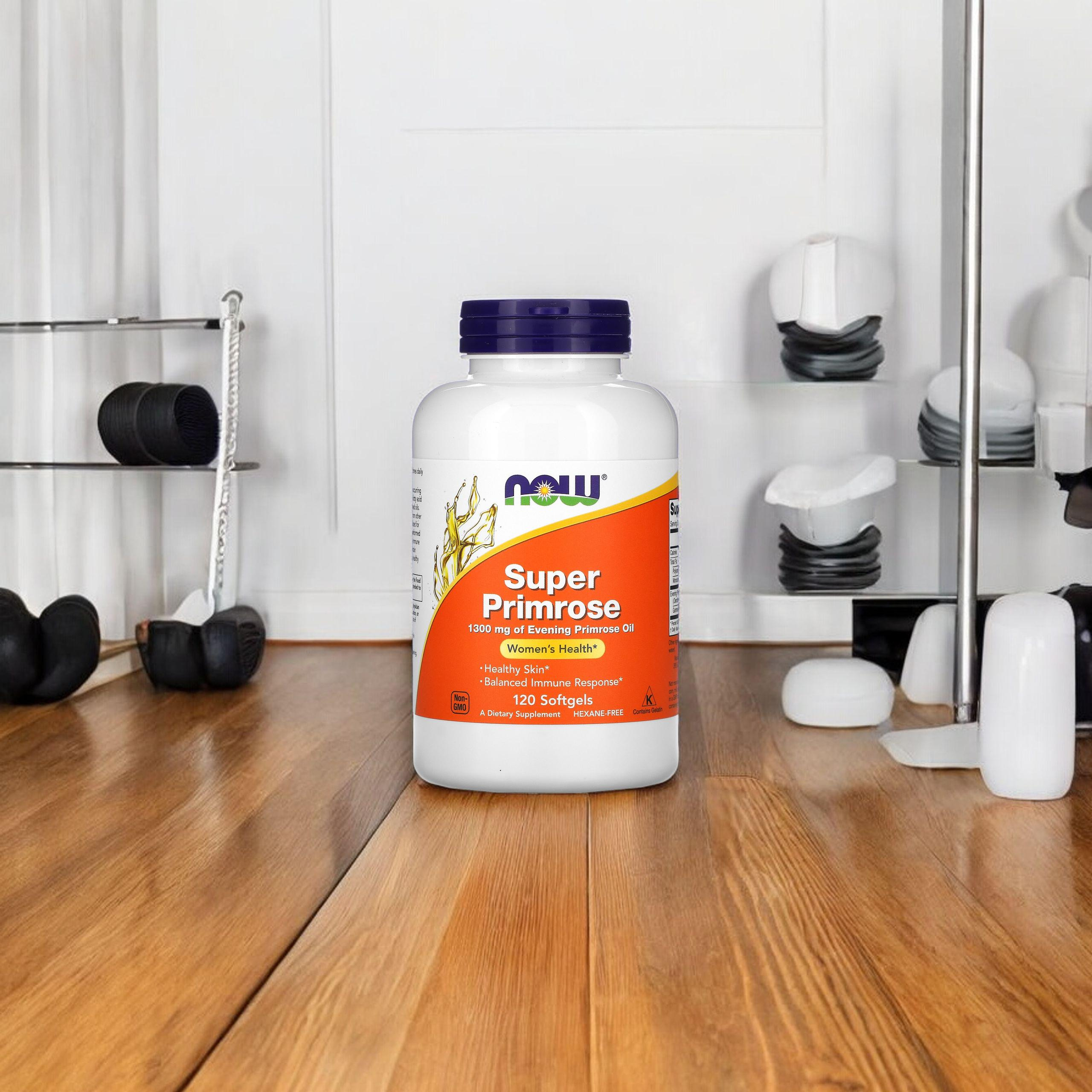 NOW Super Primrose - 120softgels. - Olej z Pupalky Dvouleté