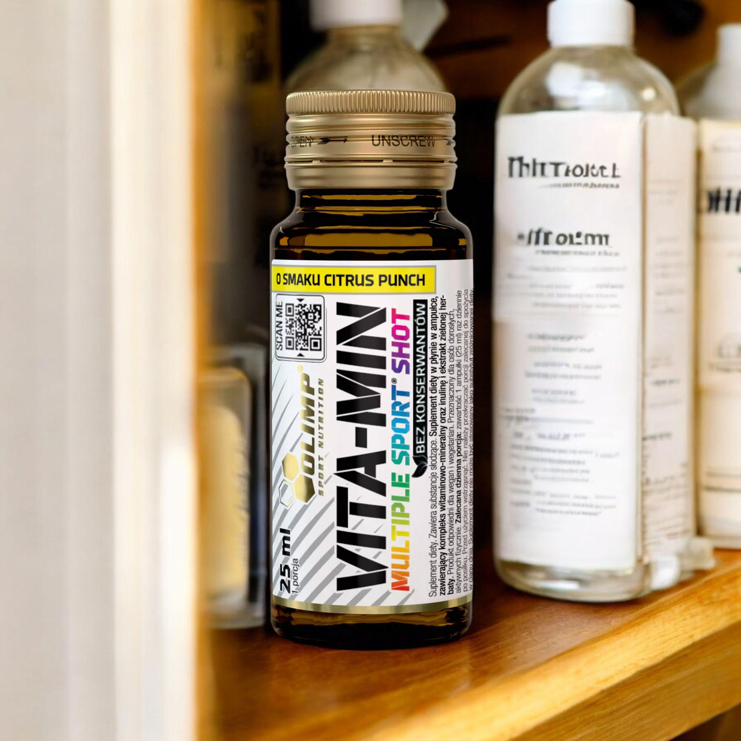 OLIMP Vita-Min Multiple Sport Shot - 25ml - Citrus Punch