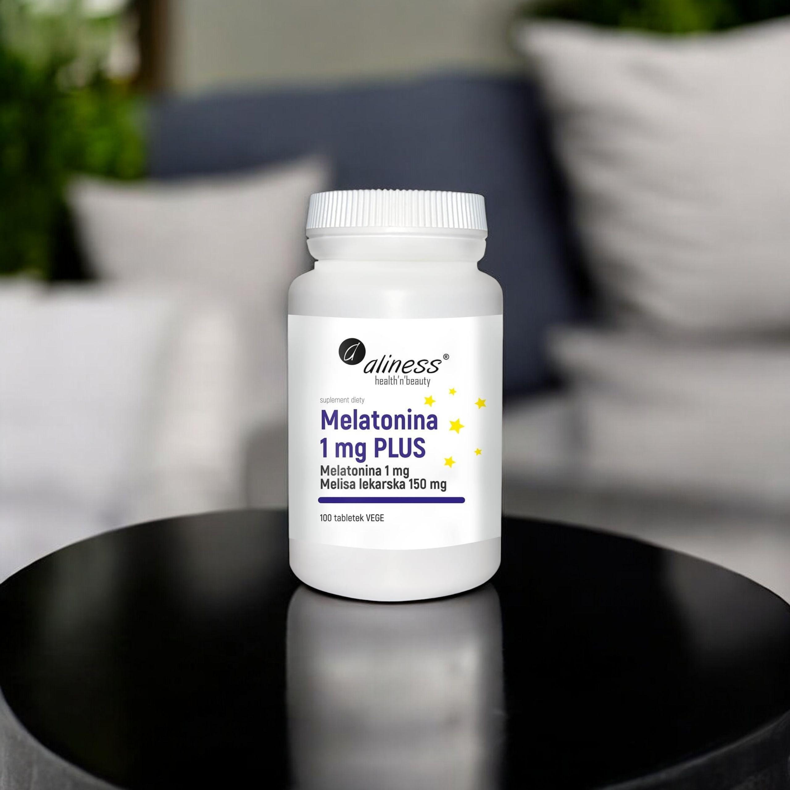 ALINESS - Melatonin 1mg Plus - 100tabl.