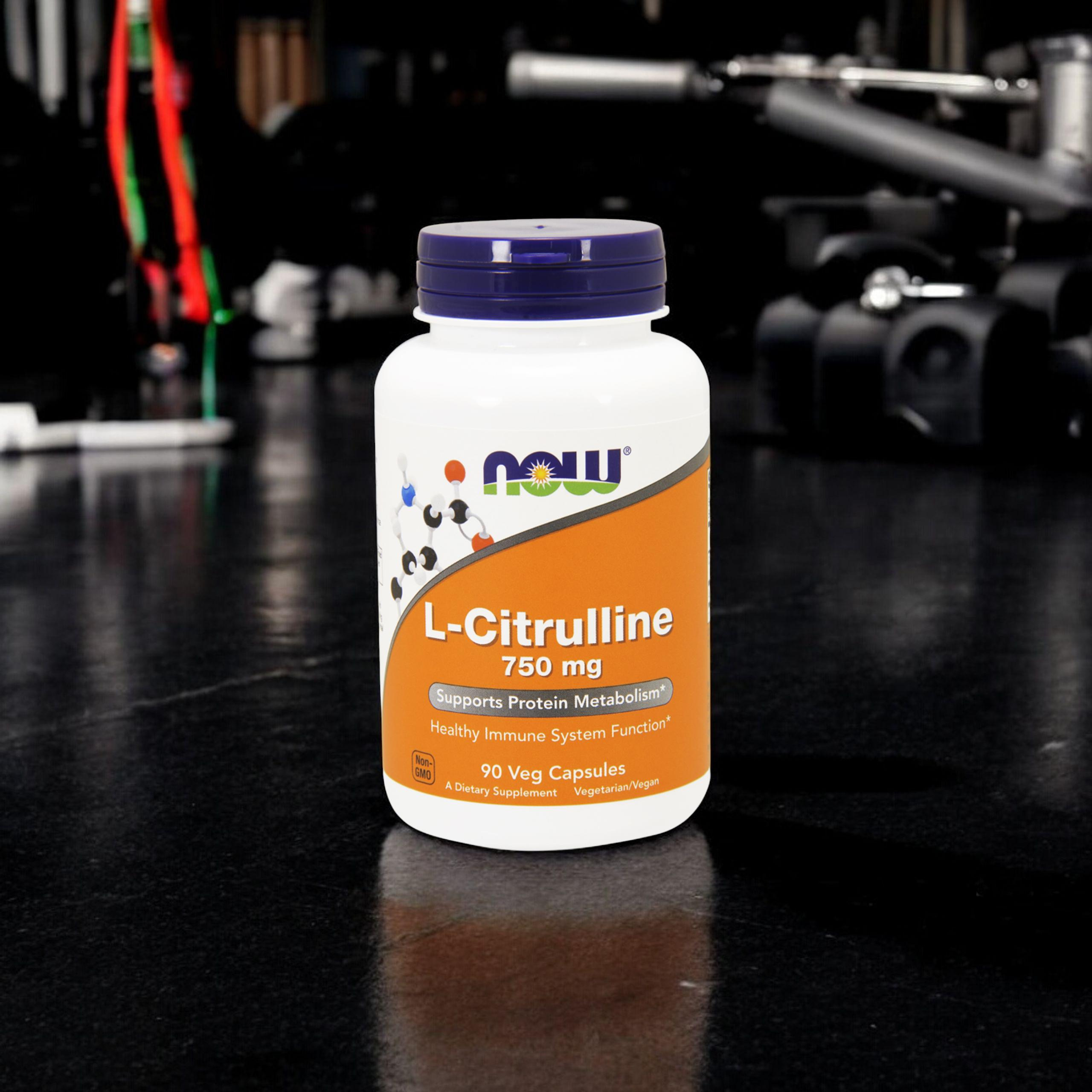 NOW L-Citrulline - 90vegcaps