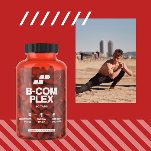 MP NUTRITION Vitamin B-Complex - 90tabs - Komplex Vitamín B