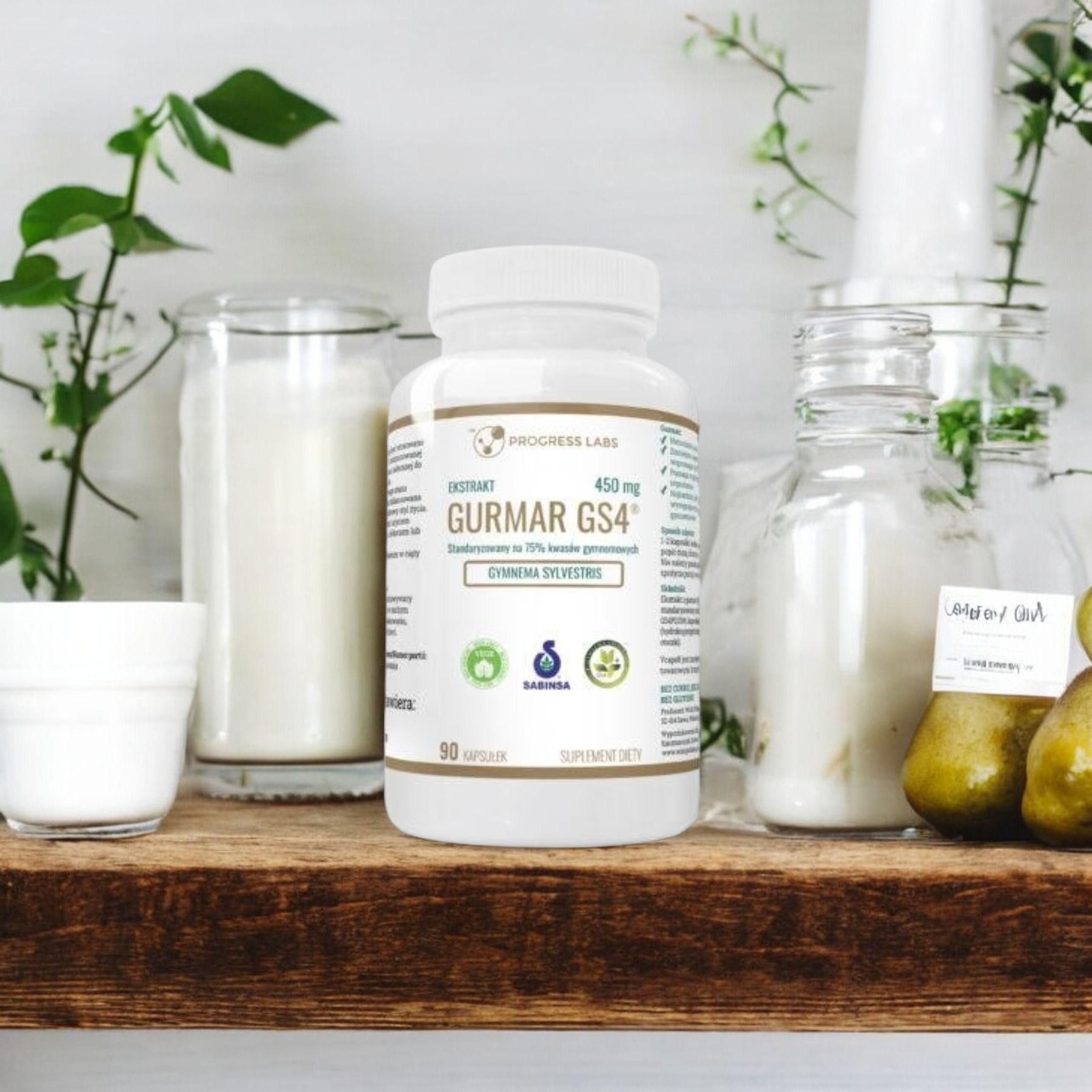PROGRESS LABS - Gurmar GS4 - 90 kapslí