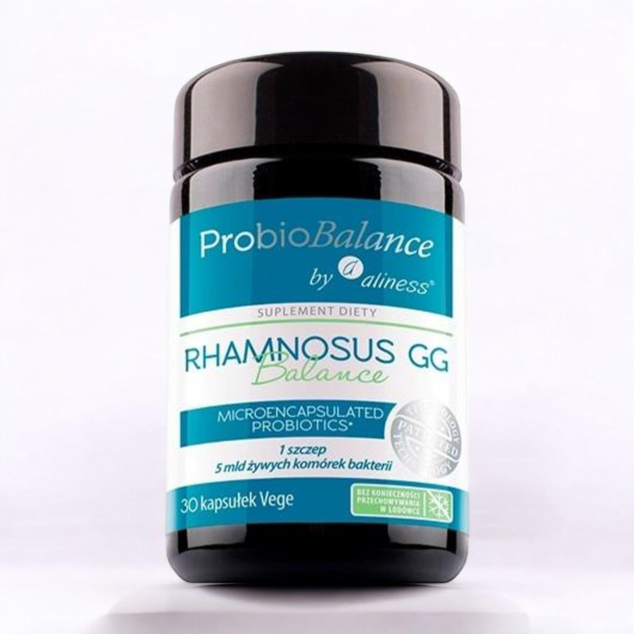 ALINESS - Rhamnosus GG Balance 5 miliard - 30 rostlinných kapslí.