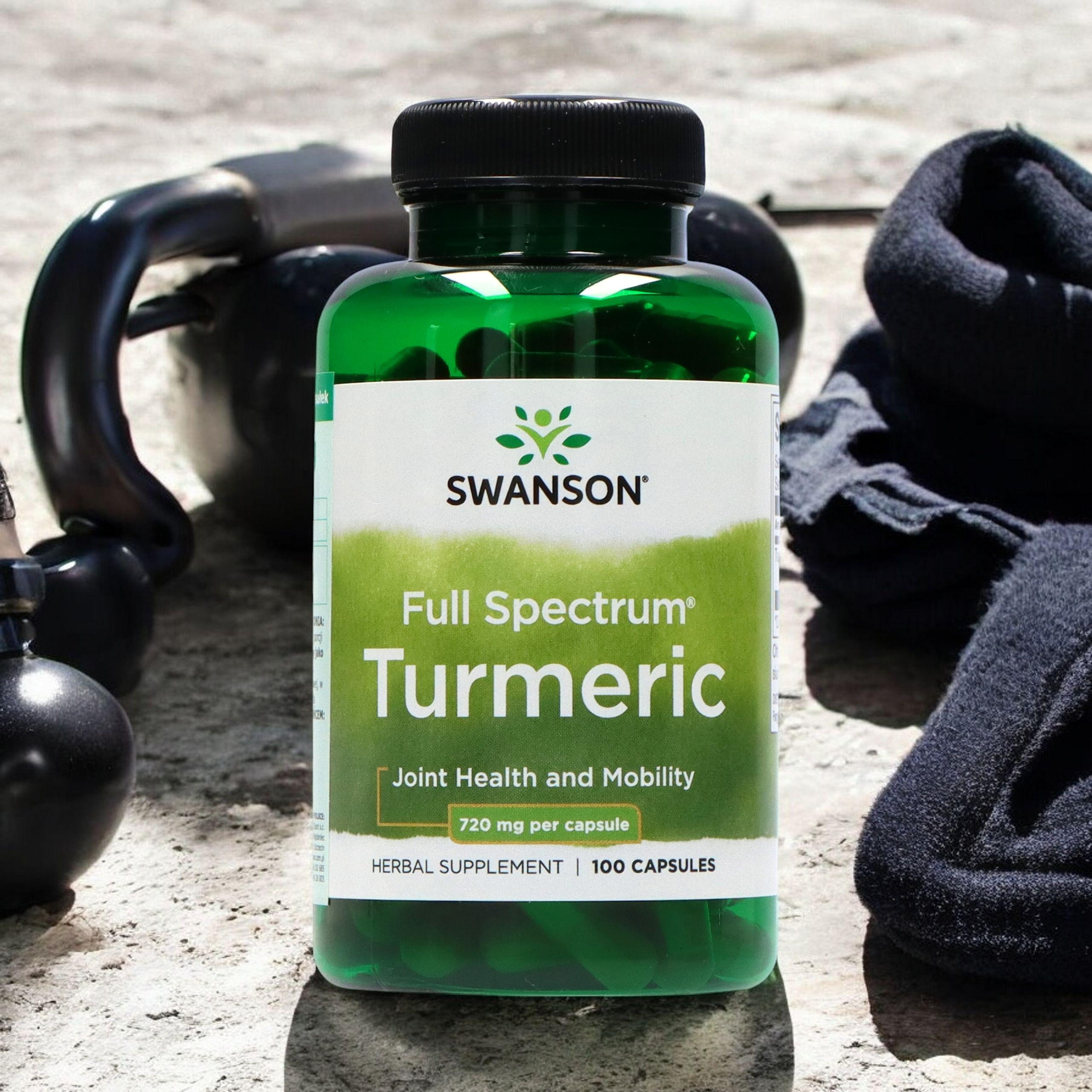 SWANSON Turmeric 720mg (Kurkuma) - 100caps