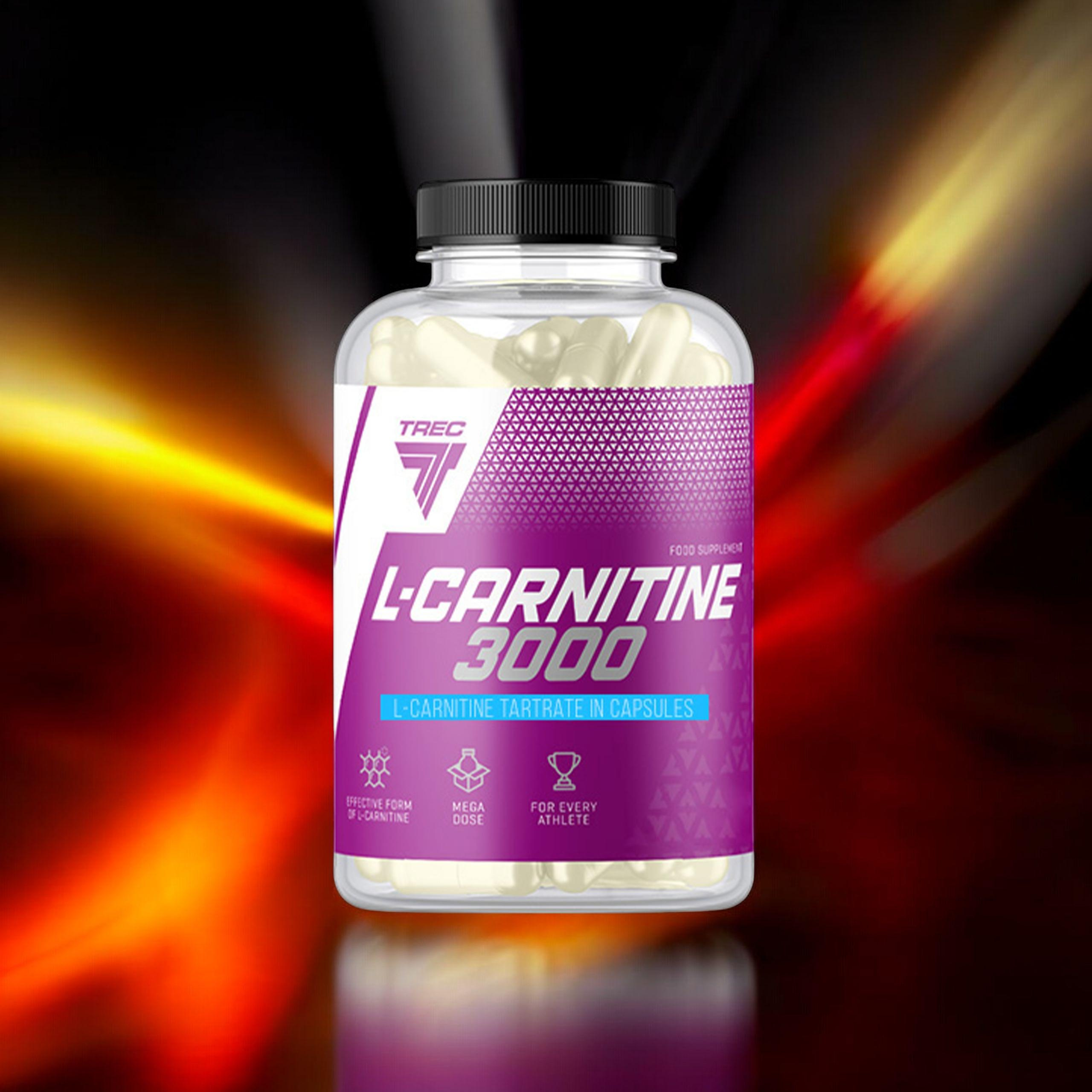 TREC L-Carnitine 3000 - 60caps. - L-Karnityna