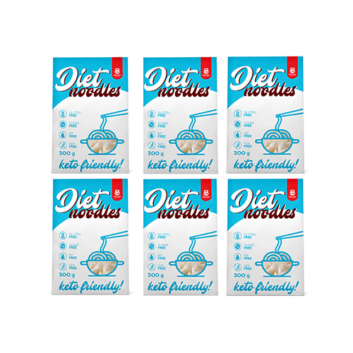Cheat Meal Nutrition Diet Noodles - 6x 400g (6x 300g netto) - Dietní těstoviny