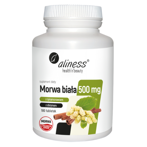 ALINESS - Moruše Bílá 500mg - 180tabs.