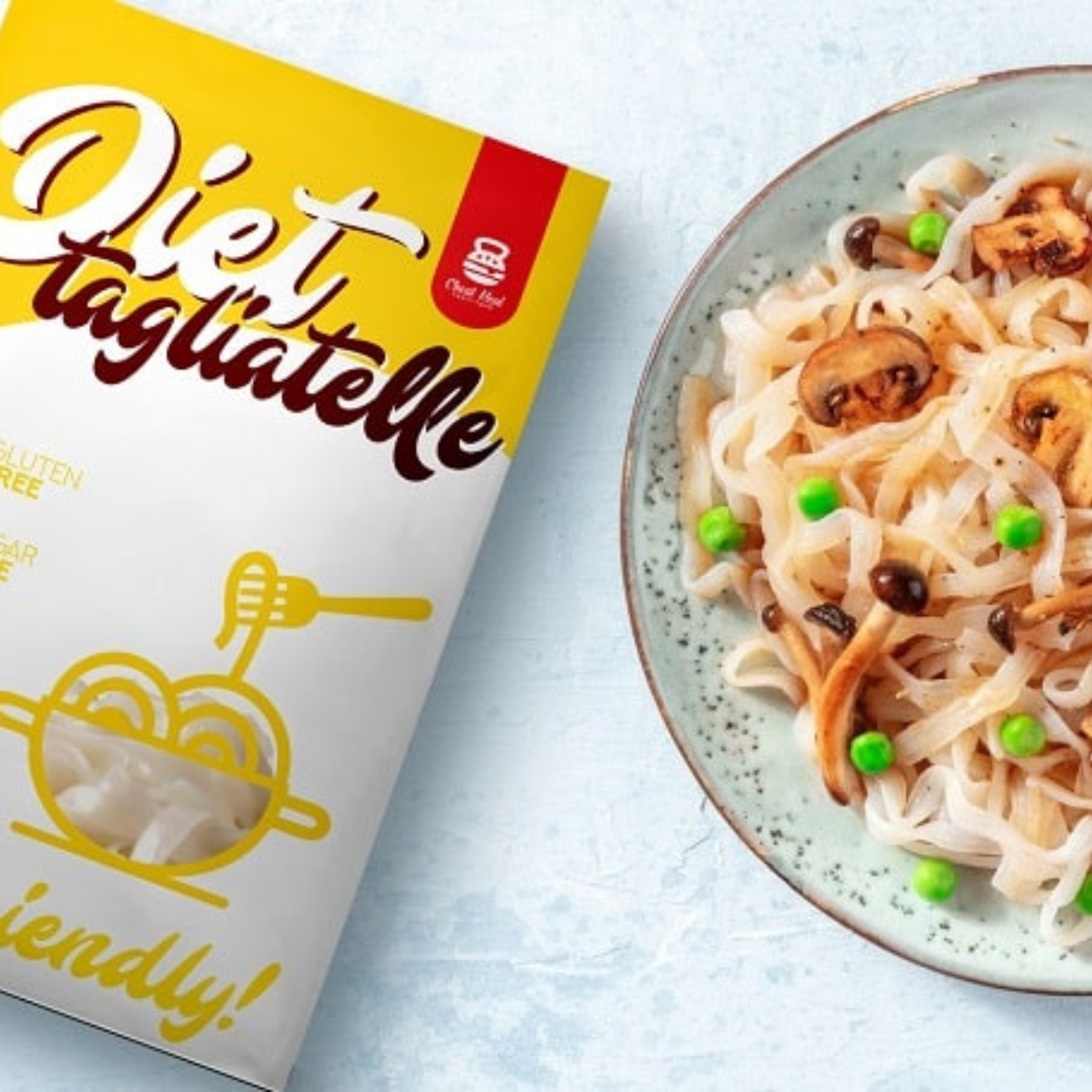 Cheat Meal Nutrition Diet Tagliatelle - 400g (300g netto) - VÝPRODEJ - 26-12