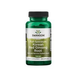 SWANSON Full Spectrum Korean Red Ginseng Root 400mg - 90caps - Červený ženšen