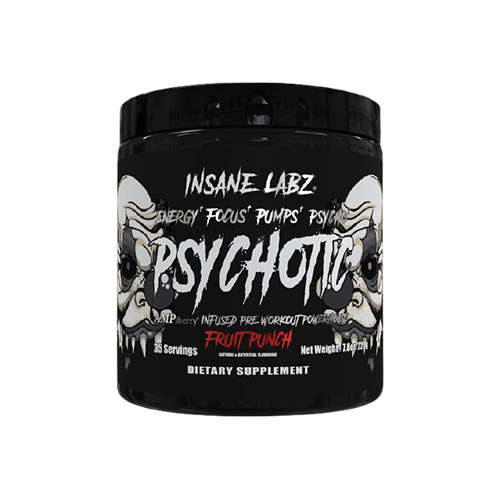 INSANE LABZ Psychotic Black - 220g - VÝPRODEJ - 27-11