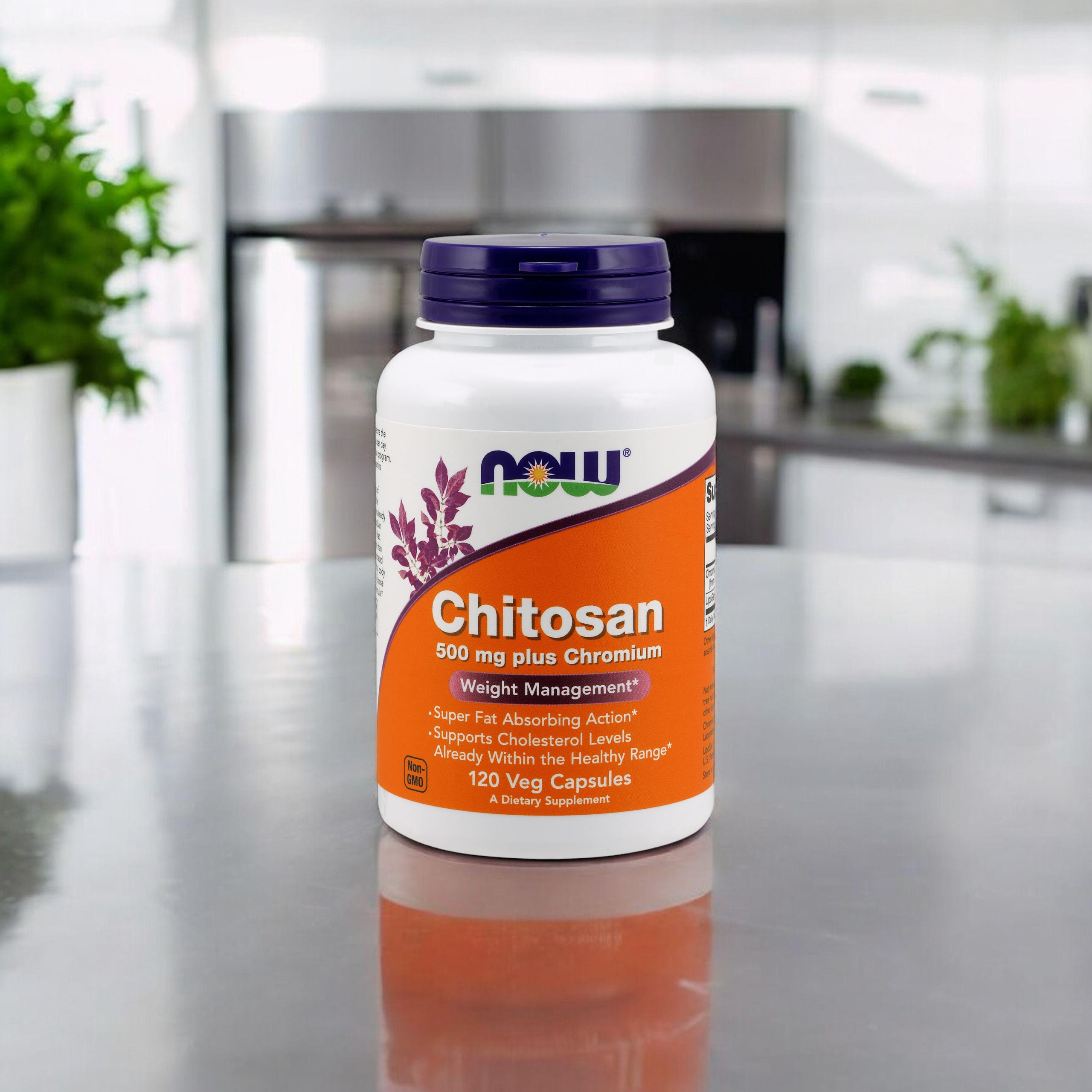 NOW Chitosan - 120vcaps