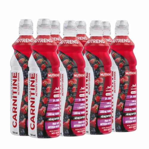 NUTREND Nápoj s karnitinem a kofeinem - 8x 750ml 