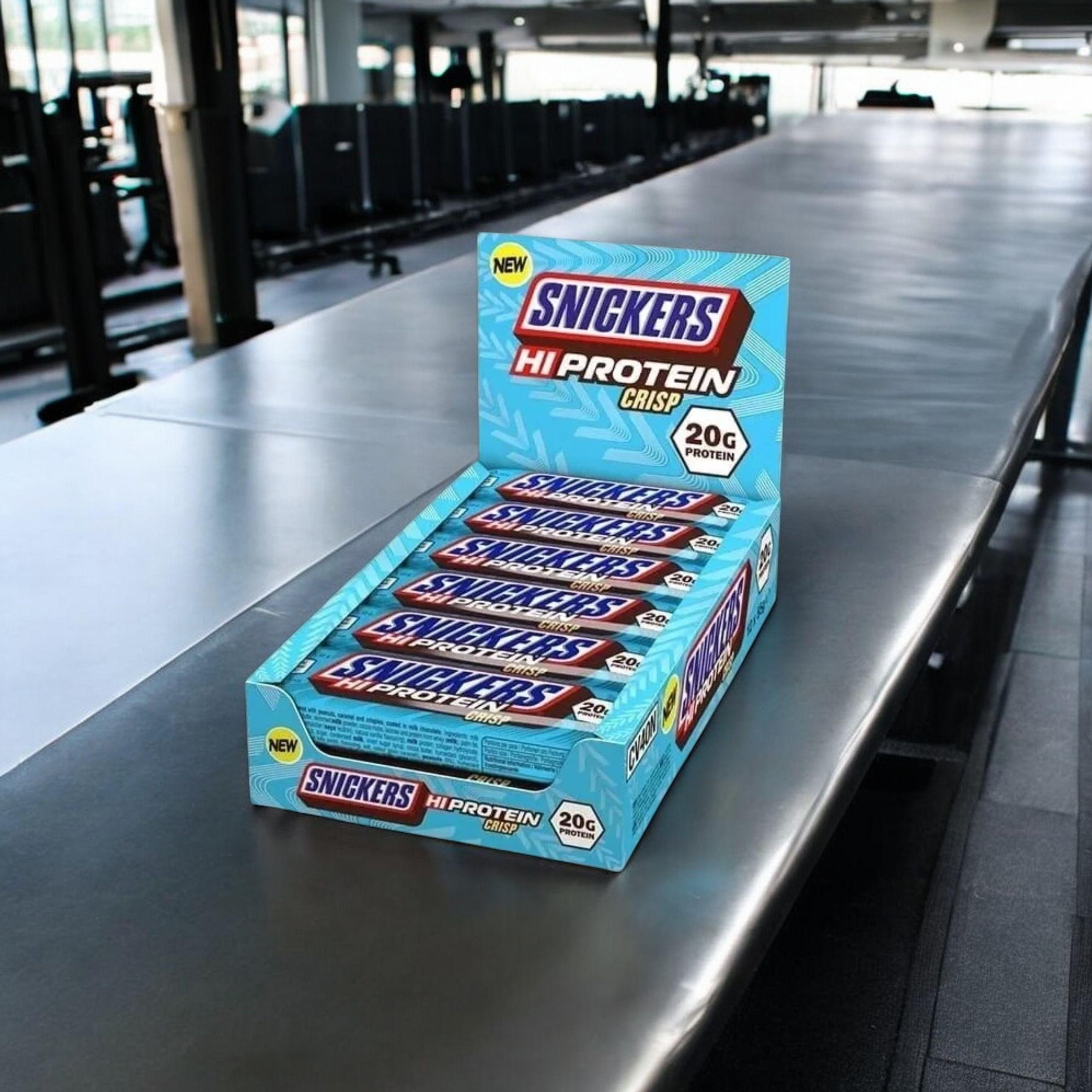 Mars - Tyčinka Snickers HIProtein Bar - 12x 55g - Crisp