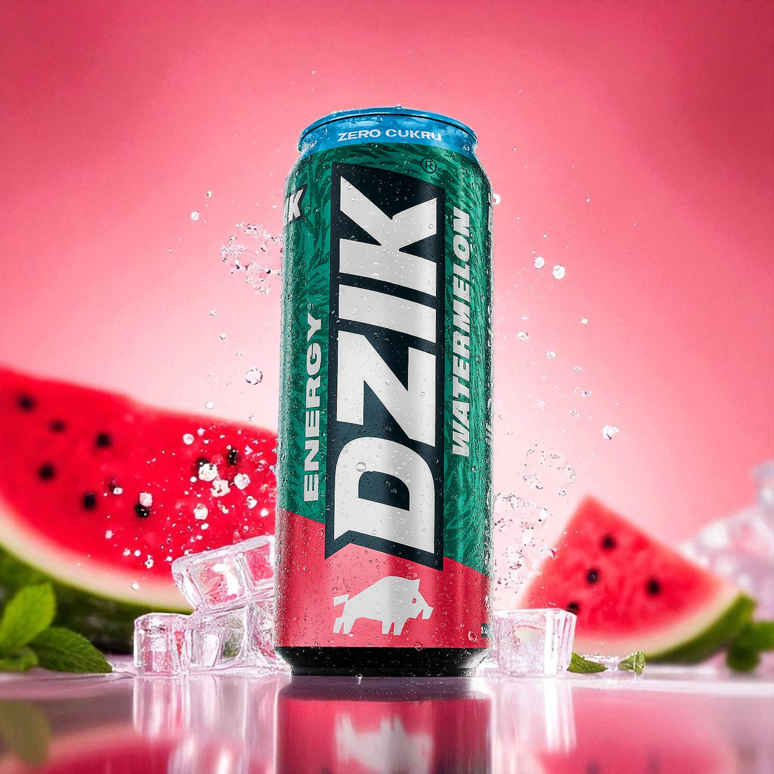 DZIK - Dzik Energy - 500ml - Vodní meloun
