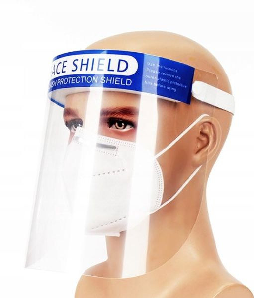 MP GENERATION Ochranný štít Na Tvář - Maska Na Gumičce (Face Shield) - 1szt.