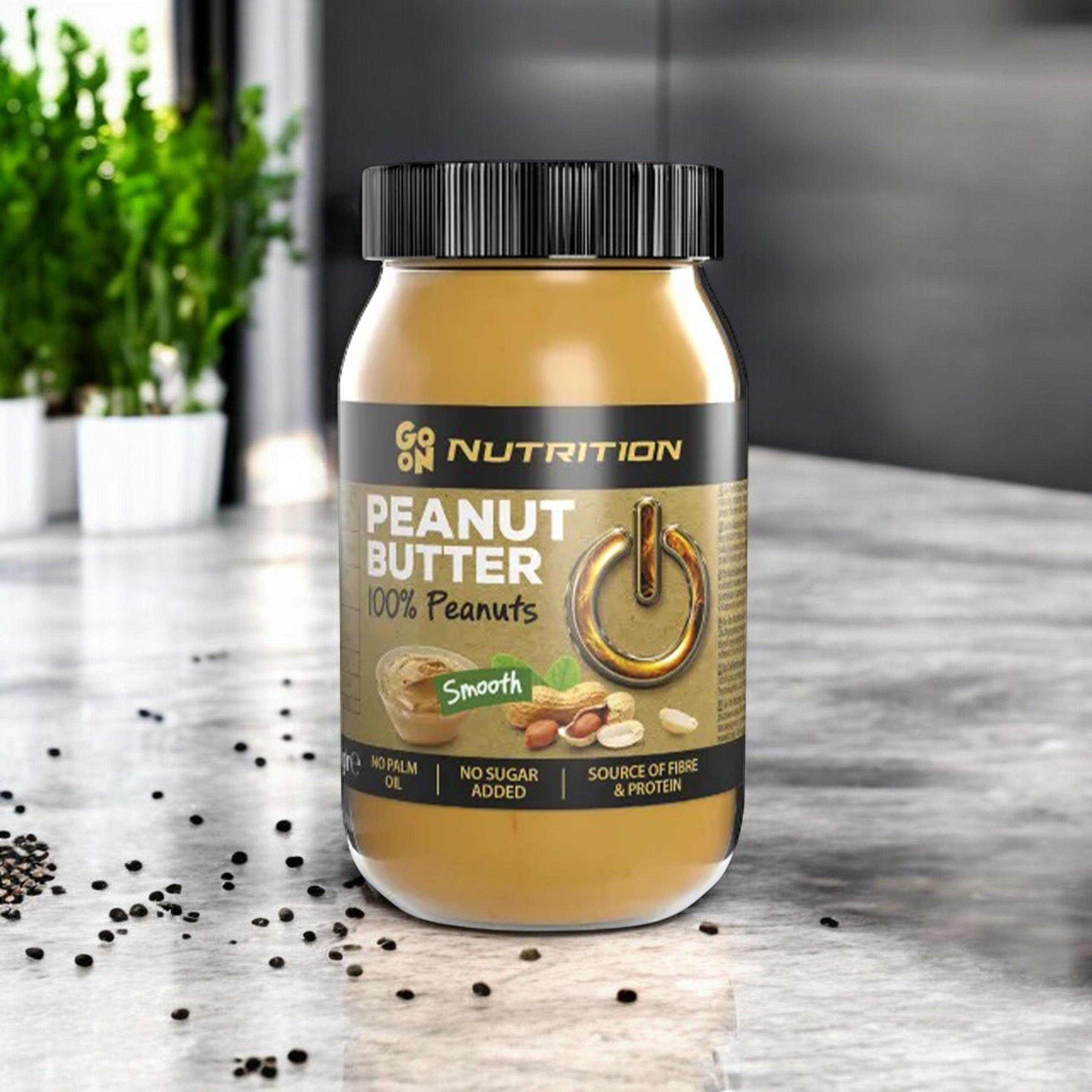 GO ON NUTRITION Peanut Cream 100% Peanuts - 900g - Arašídový krém