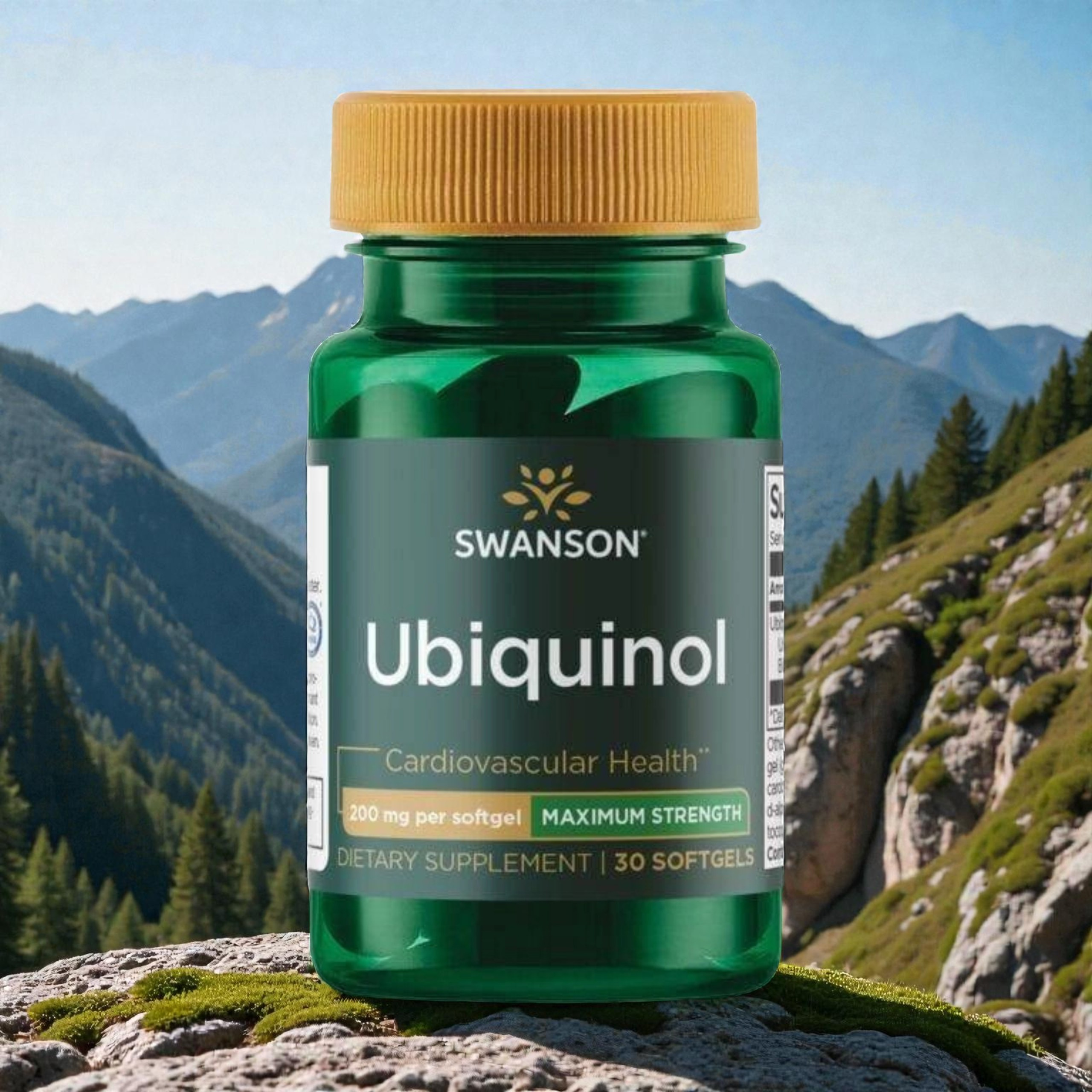 SWANSON - Ubiquinol 200mg - 30softgels