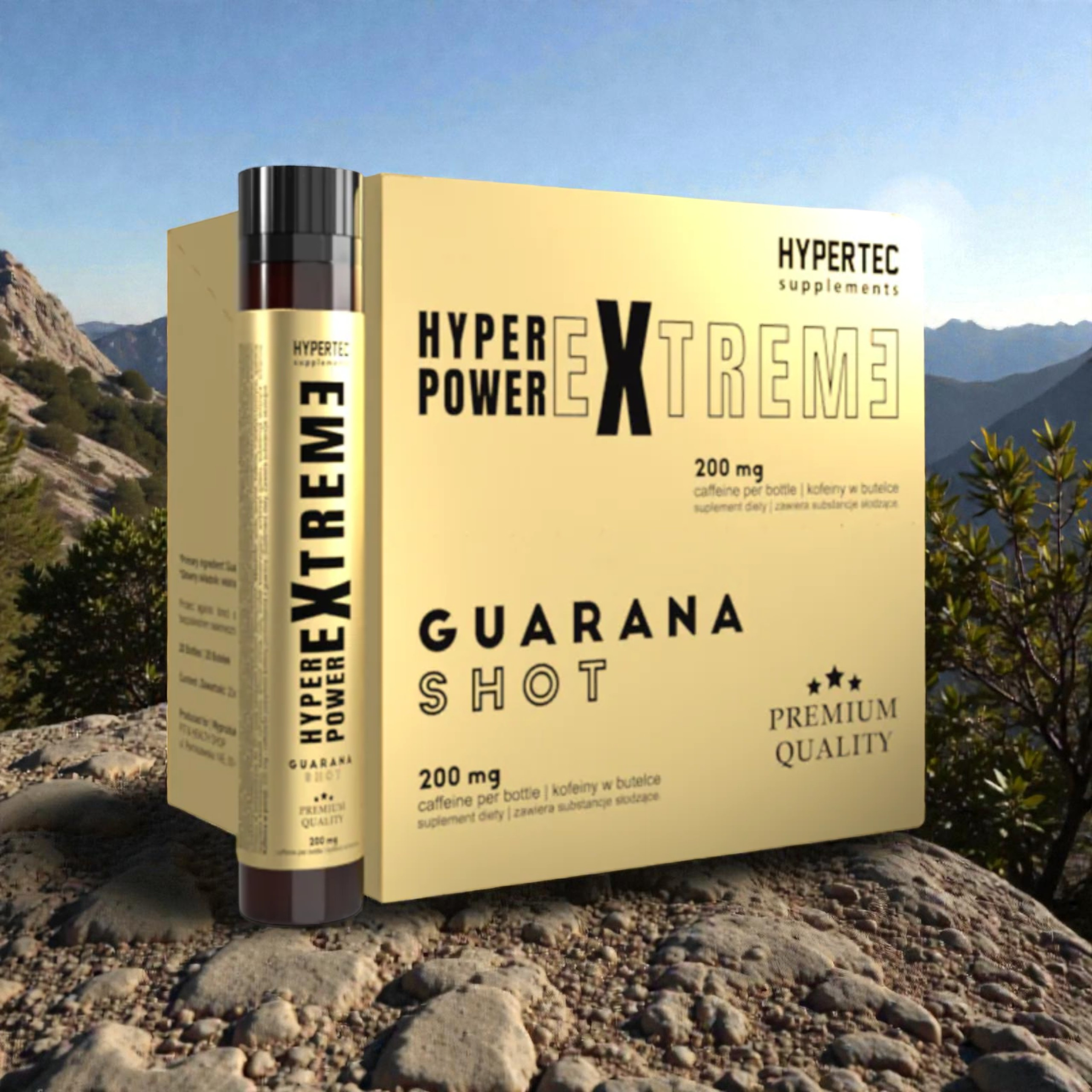 HYPERTEC SUPPLEMENTS - Guarana Shot - 20x 25ml