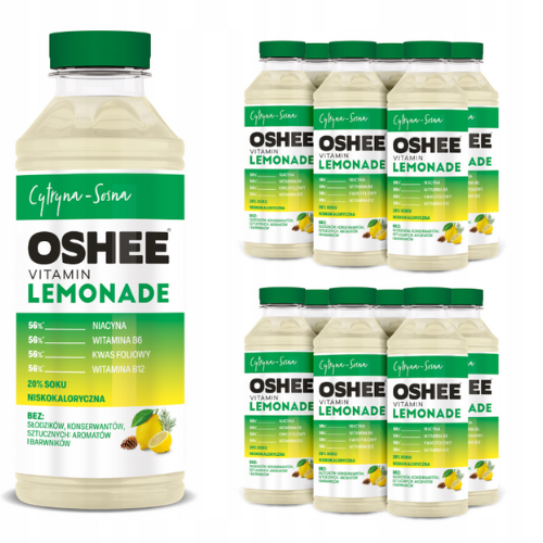 OSHEE Vitaminová Limonáda 12x 555ml