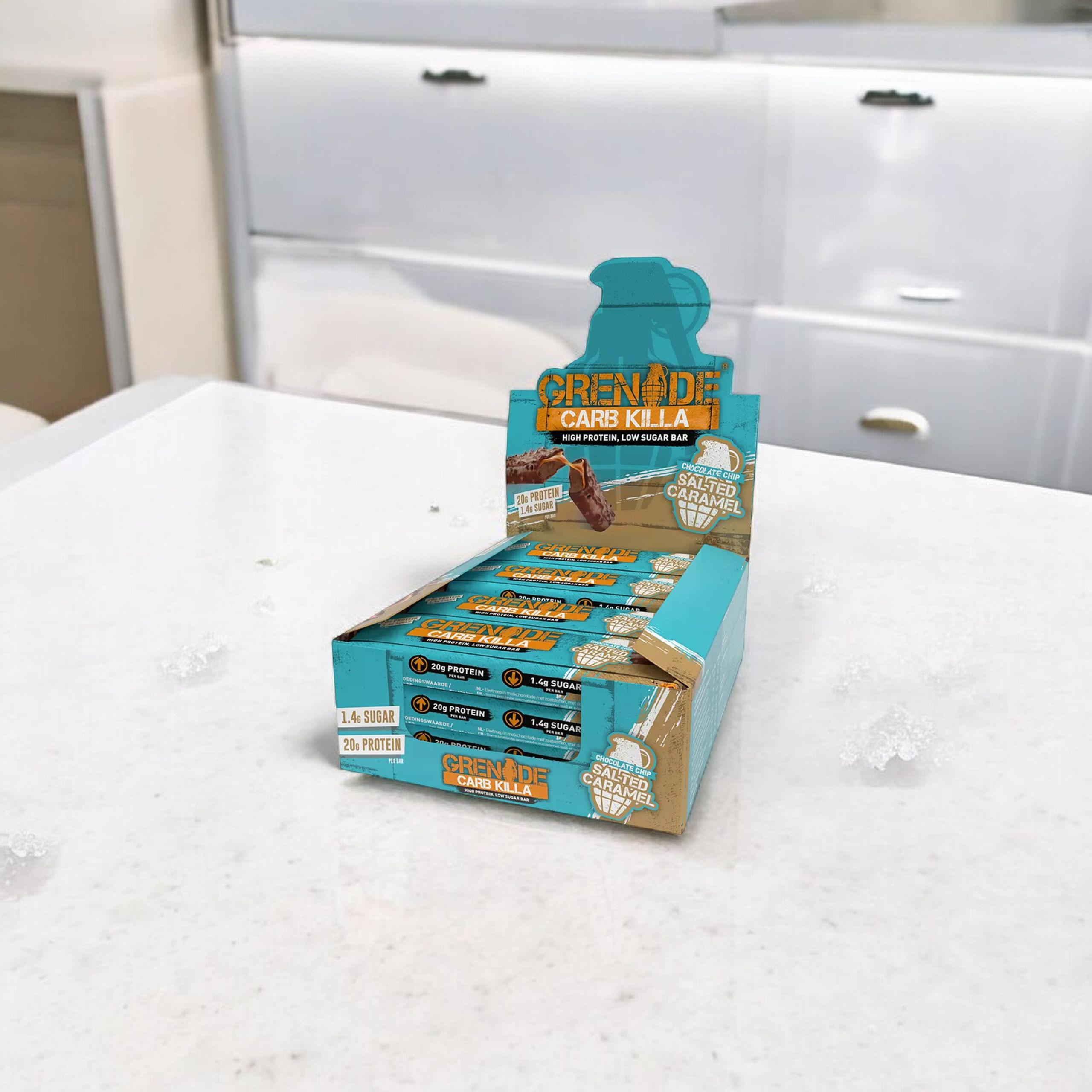 GRENADE - Proteinová tyčinka - 60g x12