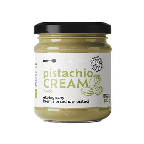 DIET FOOD - Pistachio Cream - Bio Krém z Ořechů Pistacji - 180g
