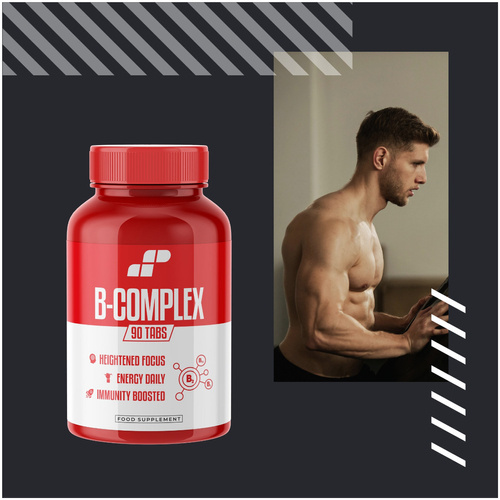 MP NUTRITION Vitamin B-Complex - 90tabs - Komplex Vitamín B