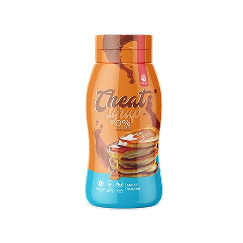 Cheat Meal Nutrition Syrup 0% (Syrop zero kalorii) - 500ml - Syrop javorový