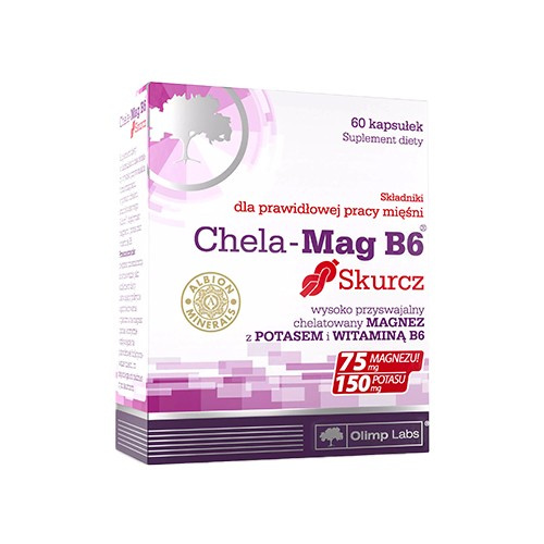 OLIMP Chela-Mag B6 Křeč - 60caps